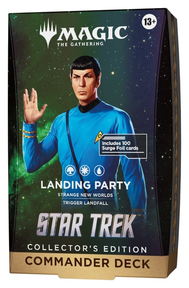 [PRESALE] Magic the Gathering Star Trek Mazos de Commander de edición de coleccionista Caja (4)