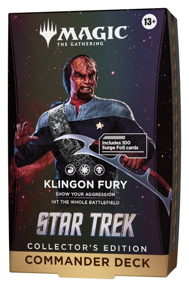 [PRESALE] Magic the Gathering Star Trek Mazos de Commander de edición de coleccionista Caja (4)