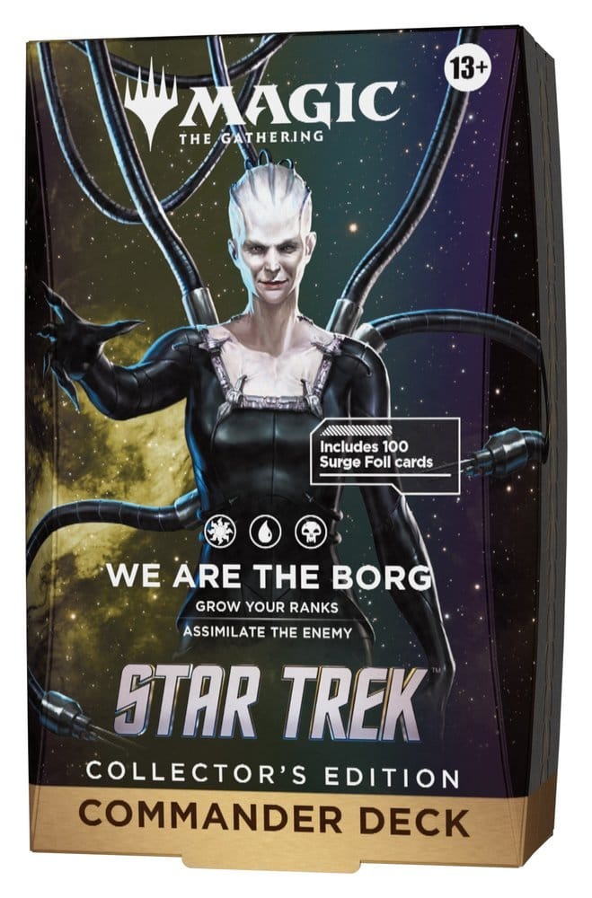 [PRESALE] Magic the Gathering Star Trek Mazos de Commander de edición de coleccionista Caja (4)